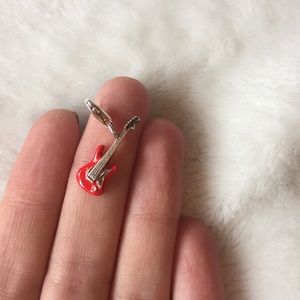 Thomas Sabo Red Electric Guitar Charm